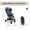 Chicco Urbino Royal Blue Stroller 0M+