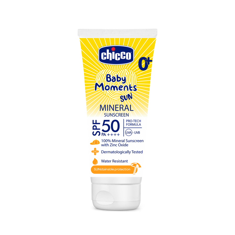 Chicco Baby Moments Mineral Sun Cream SPF 50 75g 0M+