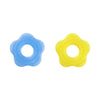 Chicco Teether Supersoft Star 2Pc Blue + Yellow 2M+