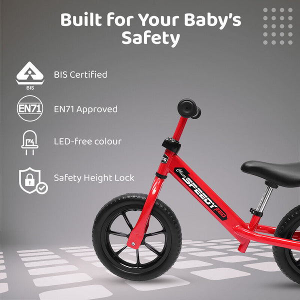 CHICCO Speedy Red Balance Bike 2 YEARS+