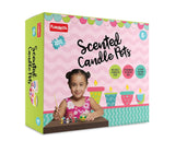 Art & Craft Kit Funskool Handycrafts Scented Glass Candle Kit 3 Candles 8Y+ – Multicolour