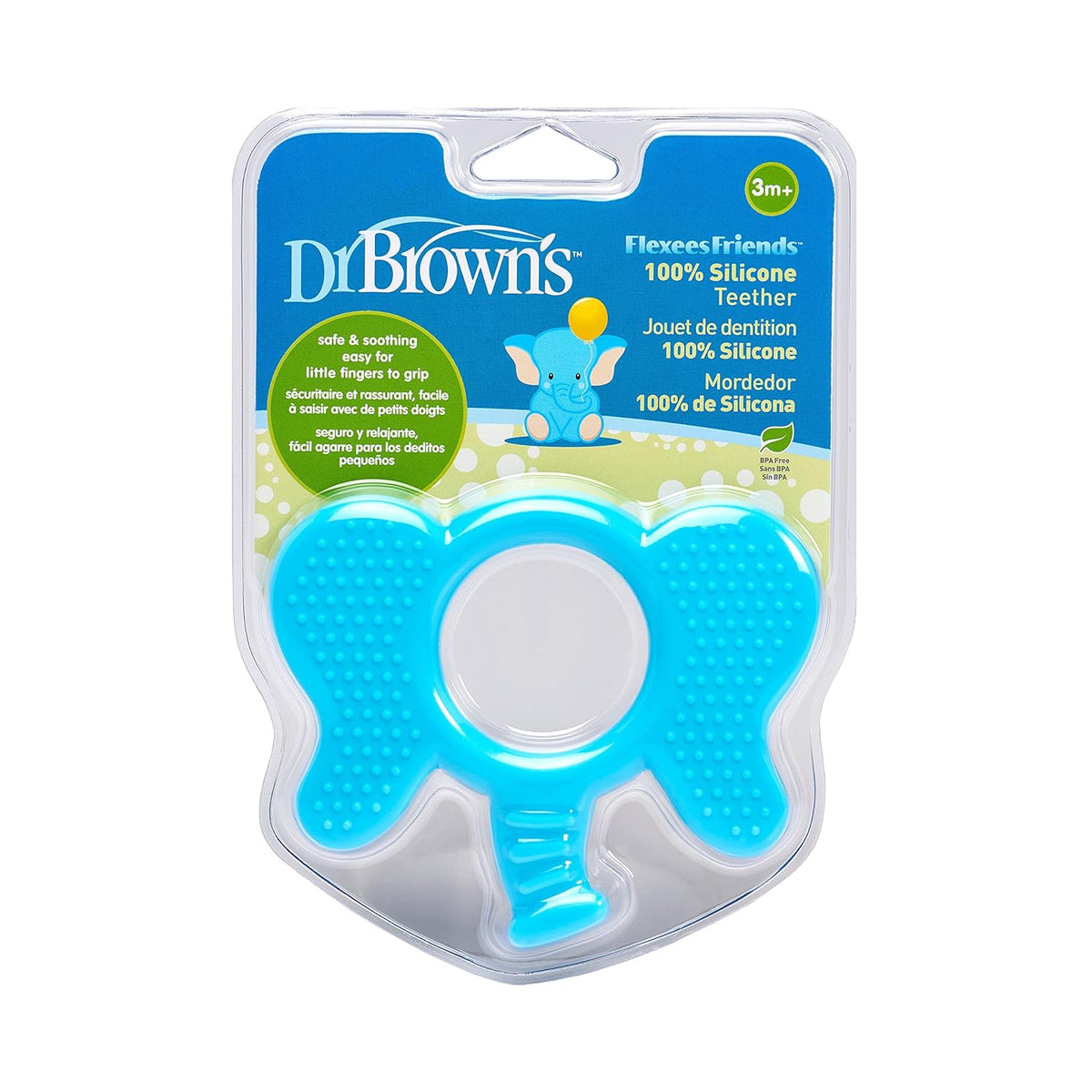 Dr Browns Flexees Friends Silicone Elephant Teether