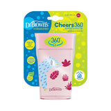 Dr. Brown's Cheers360 Cup 200ml Pink Deco