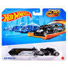Hot Wheels Track Fleet, 1:64 Scale Die-Cast Toy Vehicle, Combined Cab & Trailer That Works on Tracks - Assorted (Pack 1)