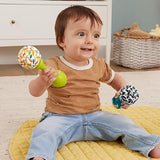 Fisher-Price Rattle 'n Rock Maracas Set of 2 3M+ Neutral Colours