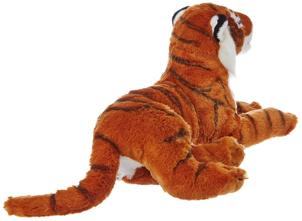 Wild Republic Cuddlekins Lying Tiger, Brown