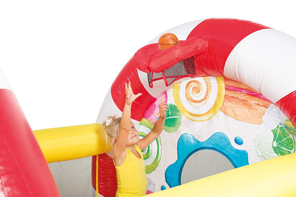 Plumplay Candy Bouncer with Inflator & Storage Bag