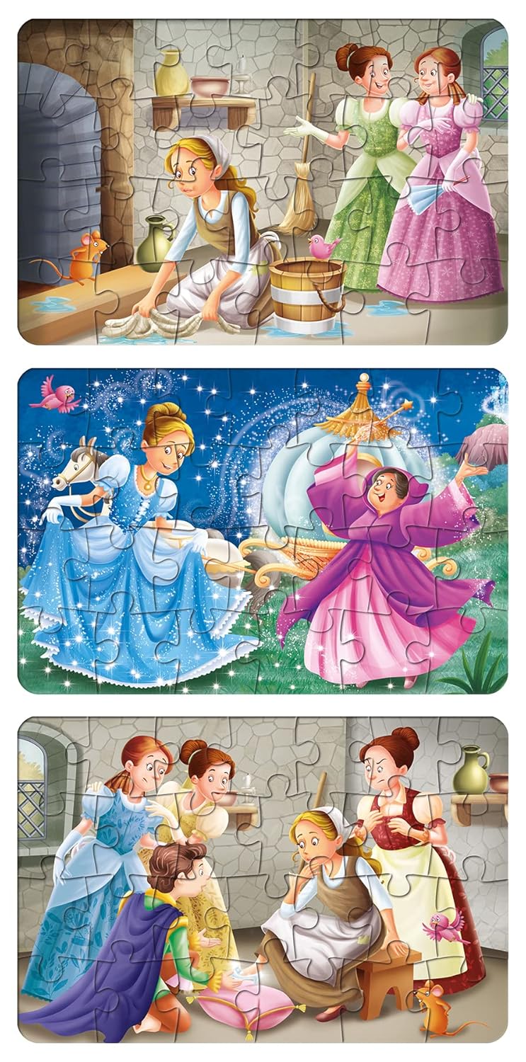 Frank Cinderella Puzzles 4Y+
