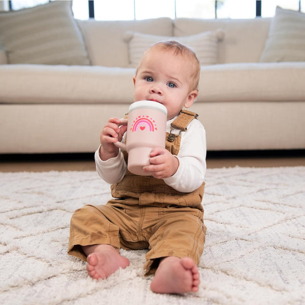 Infantino My 1st Tumbler Silicone 9oz - Valentine 260ML