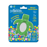 Dr. Brown's Silicone Starter Spoon 4M+ Tortoise