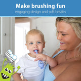 Dr Browns ToothScrubber Toddler Toothbrush - Monster