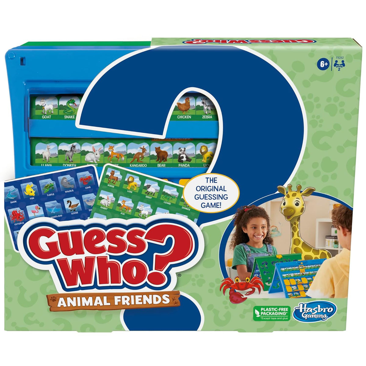 Hasbro Gaming Guess Who? Animal Friends Board Game 6Y+ Multicolor