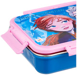 Striders Frozen 3-Compartment Lunch Box with Cutlery 310 ml Multicolour