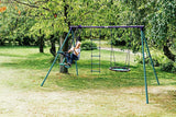 Plum Metal Multiplay Swing Set