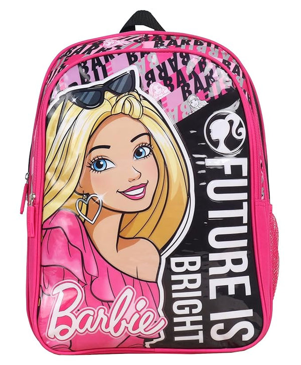 Striders School Bag for Kids Barbie 14" - Asorted Print