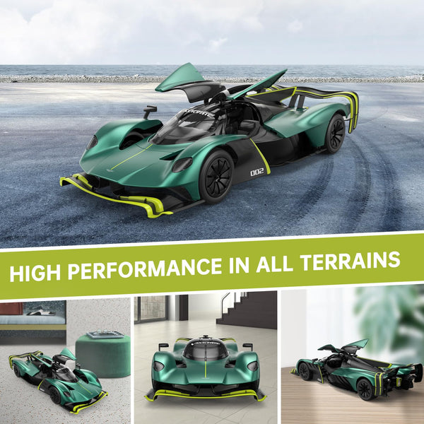 Rastar Aston Martin Valkyrie AMR Pro RC Car 1:14 Scale – Green