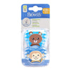 Dr Browns Blue Prevent Printed Shield Soother (Stage 2)Pack of 2