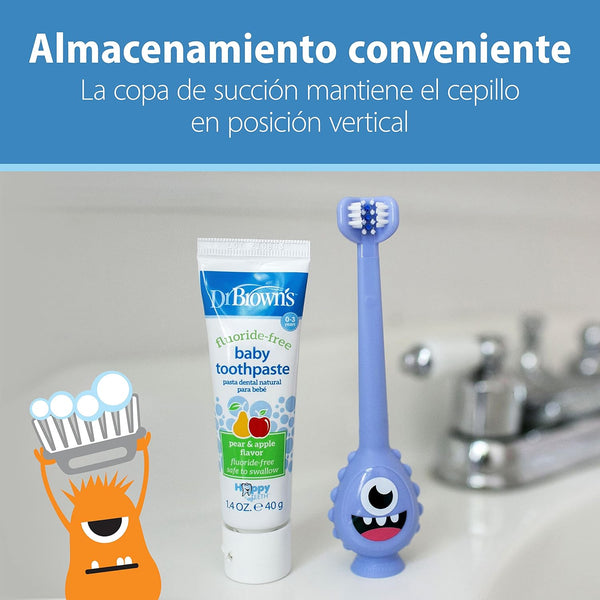 Dr Browns ToothScrubber Toddler Toothbrush - Monster