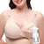 Momcozy 4 in 1 Hands-Free Pumping Bra with Fixed Padding XL Oyster Pink