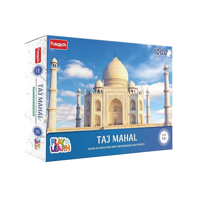 Funskool Taj Mahal Jigsaw Puzzle, 1000 Pieces | 14+ Years