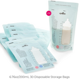 Spectra Simple Store Replacement Milk Collection Bags – 30ct, 200mL