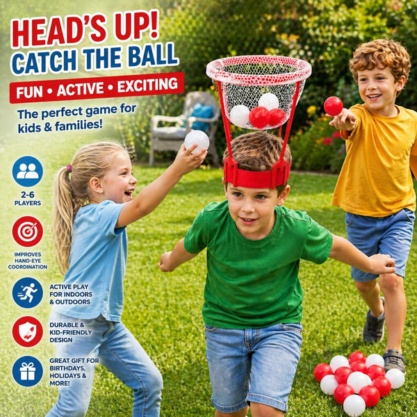 ShopMeFast Head's Up Catch the Ball Game 5Y+ – Multicolor