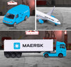 Majorette - Maersk Transport Vehicle With 3 Assment For Kids-Assorted