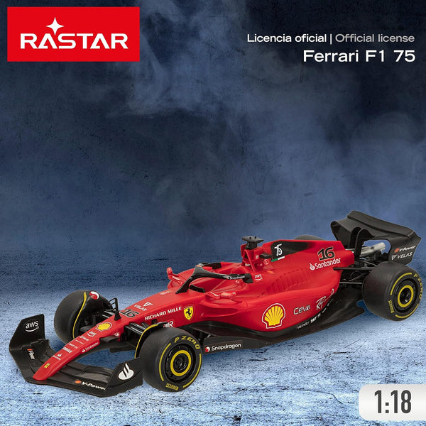 Rastar Ferrari F1-75 Remote Control Car 1:12 – Red