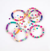 Make It Real Heishi Bead Kit Create 100+ Charm Bracelets 8+ Years Multicolor