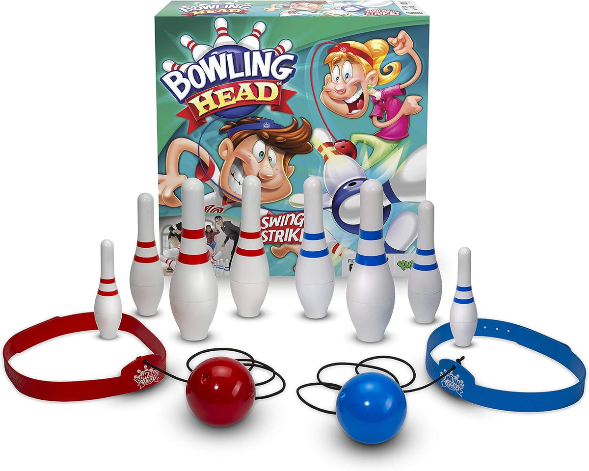 YULU Bowling Head Action Party Game 2 Players 6Y+ – Multicolor