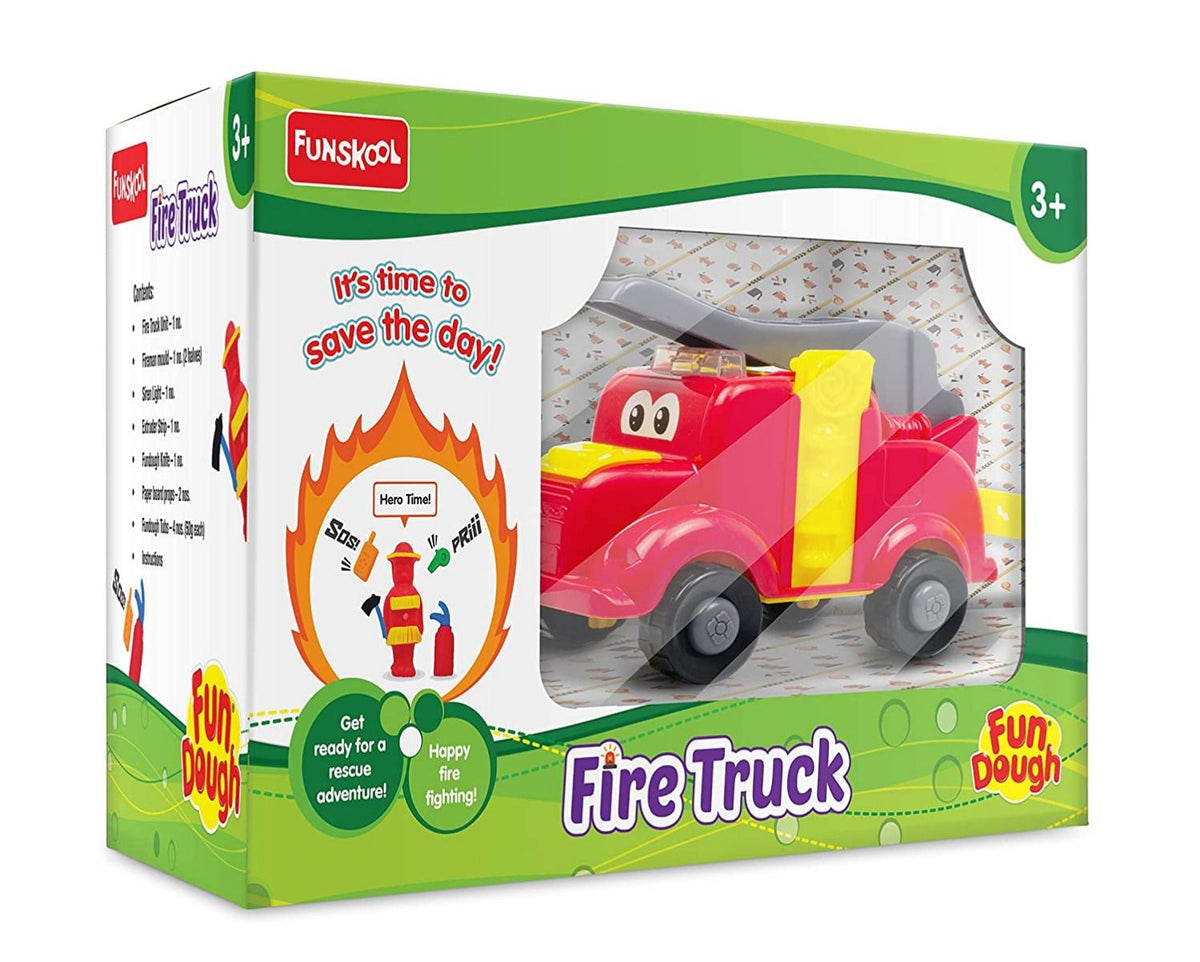 FunDough Clay Fire Truck
