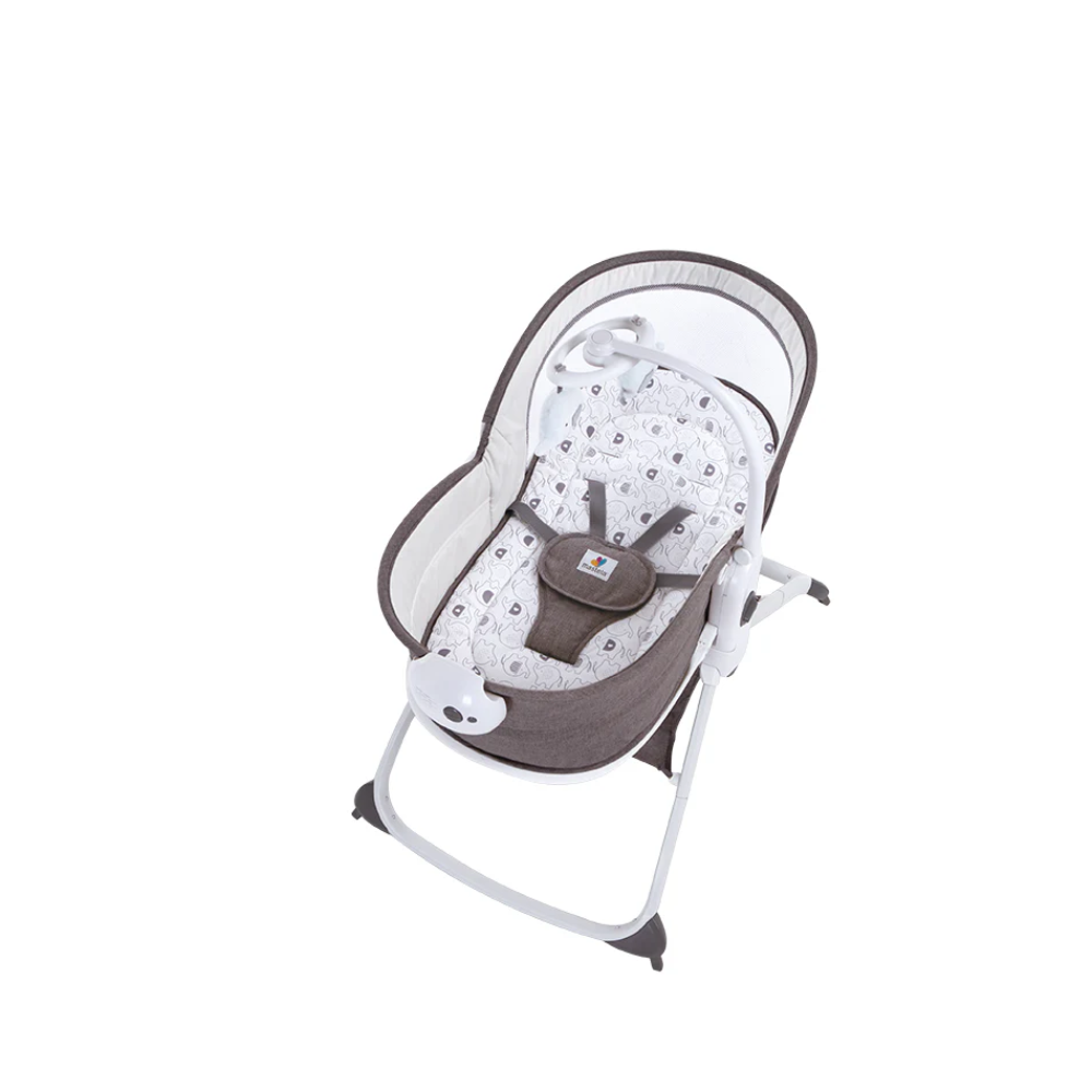 Mastela 6-in-1 Multi-Function Bassinet 0-36 Months Grey