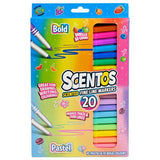 Scentos Scented Fine Line Markers: Pack of 20