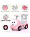 Dash Funride Rabbit Face Manual Push Ride On – Pink