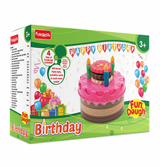Dough Playset Funskool Fundough Birthday Fun 4 Tubs 3Y+ – Multicolour