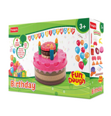 Dough Playset Funskool Fundough Birthday Fun 4 Tubs 3Y+ – Multicolour