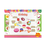 Dough Playset Funskool Fundough Birthday Fun 4 Tubs 3Y+ – Multicolour