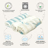 Abracadabra Muslin Wipes - Rainbow