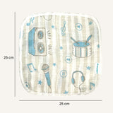 Abracadabra Muslin Wipes - Rainbow