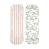 Abracadabra Muslin Burp Pads Set of 2 – Eiffel Tower