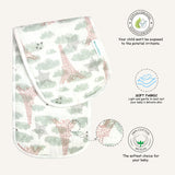Abracadabra Muslin Burp Pads Set of 2 – Eiffel Tower