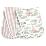 Abracadabra Muslin Burp Pads Set of 2 – Eiffel Tower