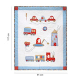 Abracadabra 6 Piece Cot Bedding Set - Transport