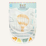 Abracadabra Hot Air Balloon Cotton Muslin Bibs – Pack of 3