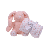 Abracadabra Toy with Blanket Gift Set Bunny 75 × 75 cm Multicolour