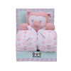 Abracadabra Toy with Blanket Gift Set Owl 75 × 75 cm Multicolour
