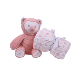 Abracadabra Toy with Blanket Gift Set Owl 75 × 75 cm Multicolour