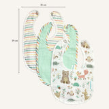 Abracadabra Muslin Bibs - Bambi & Friends