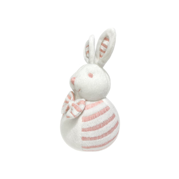 Abracadabra Bunny Rattle – Pink | Soft Plush Baby Rattle