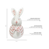 Abracadabra Bunny Rattle – Pink | Soft Plush Baby Rattle